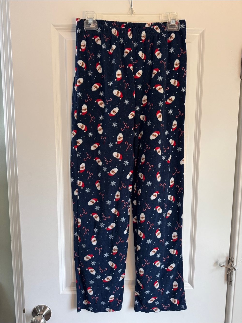 Wondershop Navy Santa and Candy Cane women’s Pajama Pants